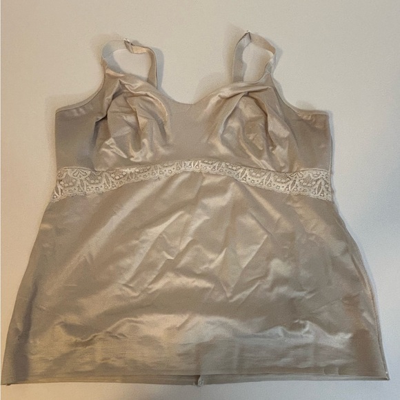 Ruby Ribbon Neutral Camisole - Picture 1 of 6